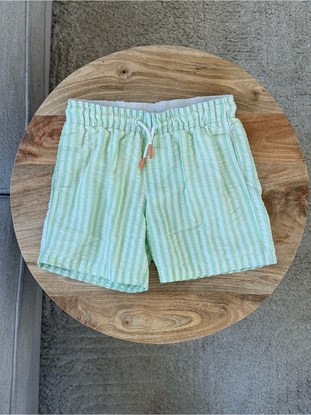 Cat & Jack Striped Swim Trunks